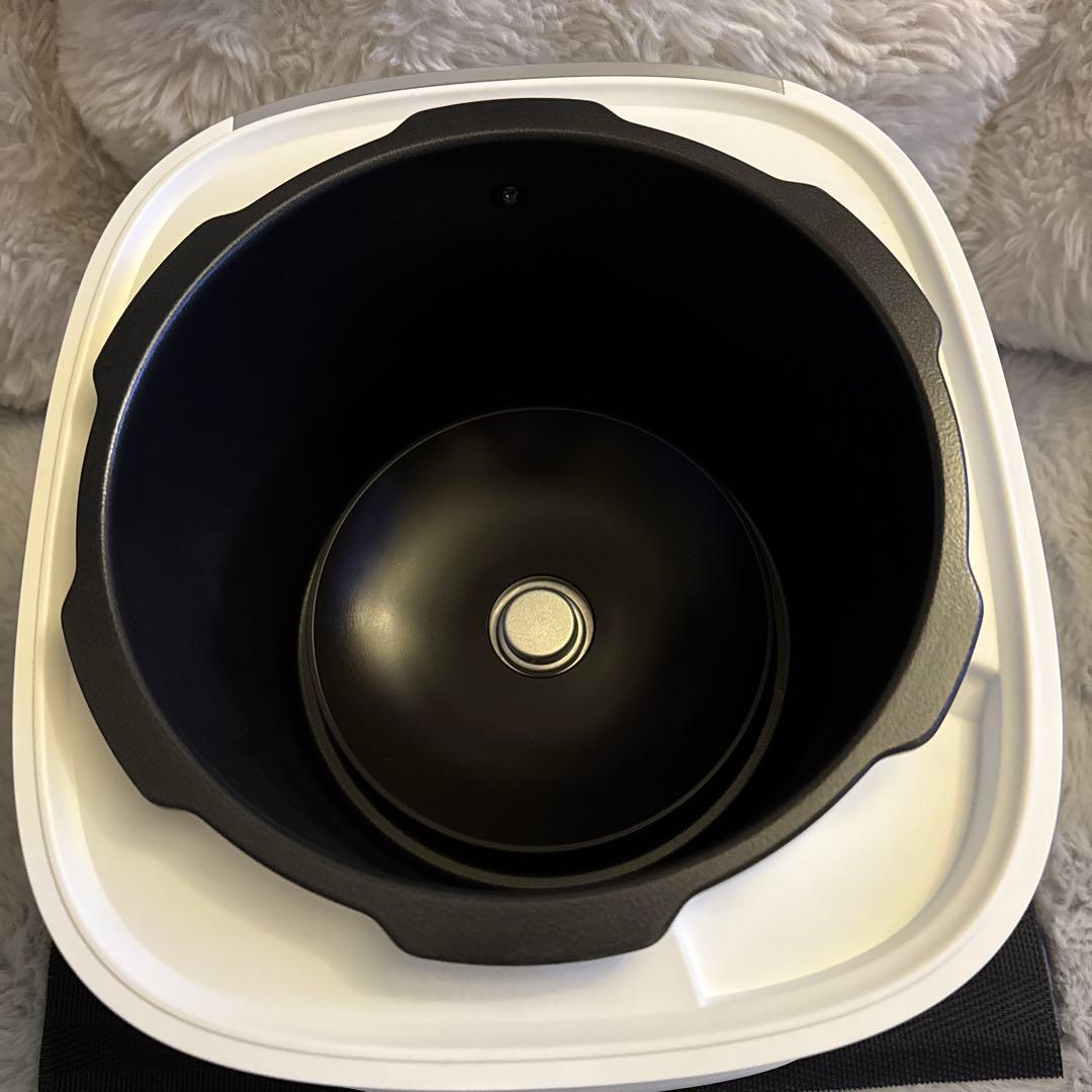 T-fal ティファール 電気圧力鍋 ラクラ・クッカー 旨み ホワイト 【美品】