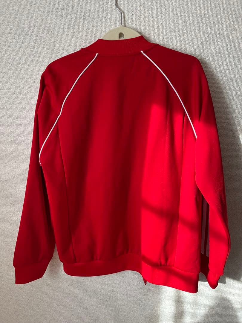 ★ adidas ★新品未使用★ レッド ジャージジャケット L