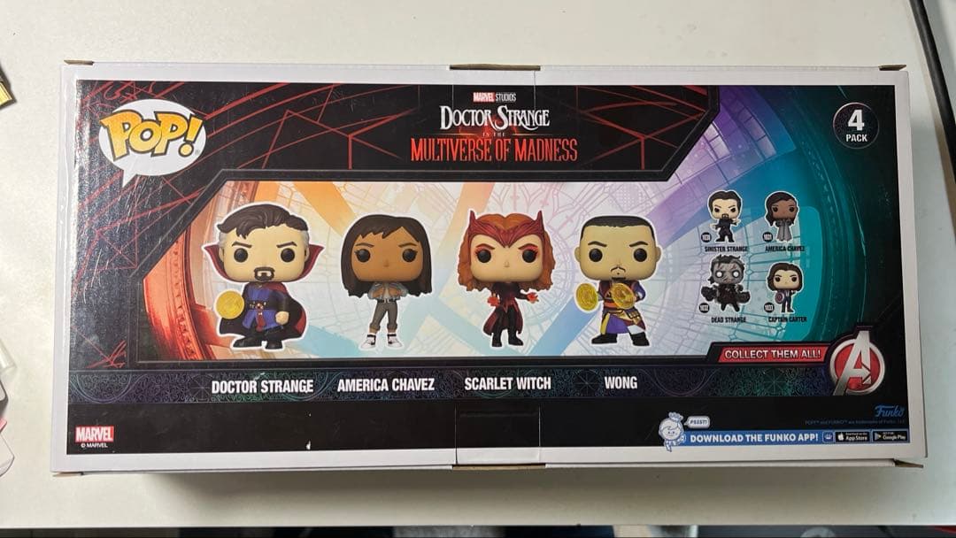 funkopop ドクターストレンジ 4pack