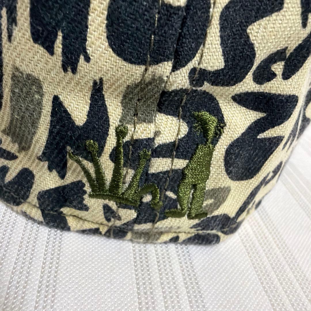激レア❗️ニューエラ ステューシー カモフラ 迷彩 ドクロ スカル キャップ