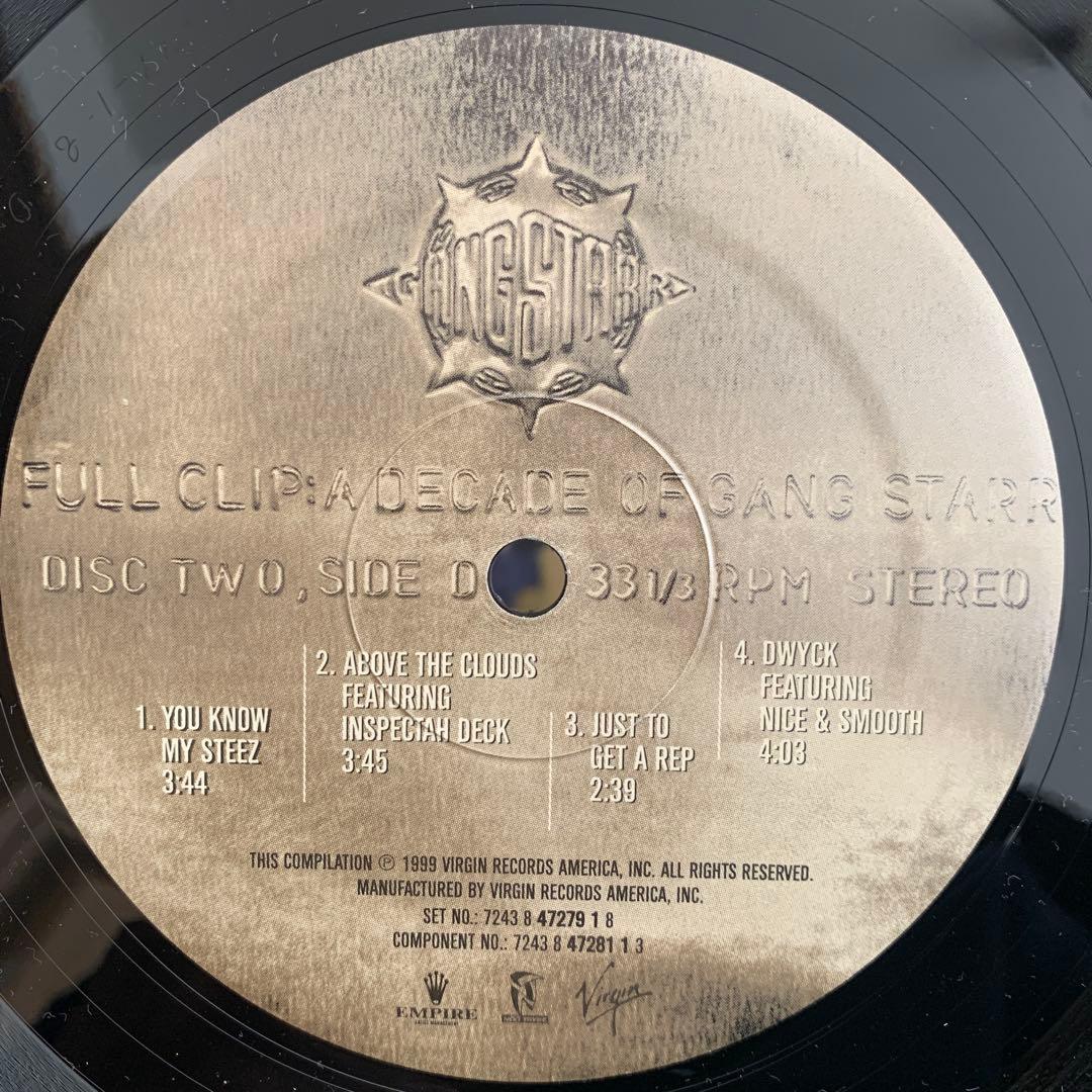 GANG STARR A DECADE OF GANG STARR レコード