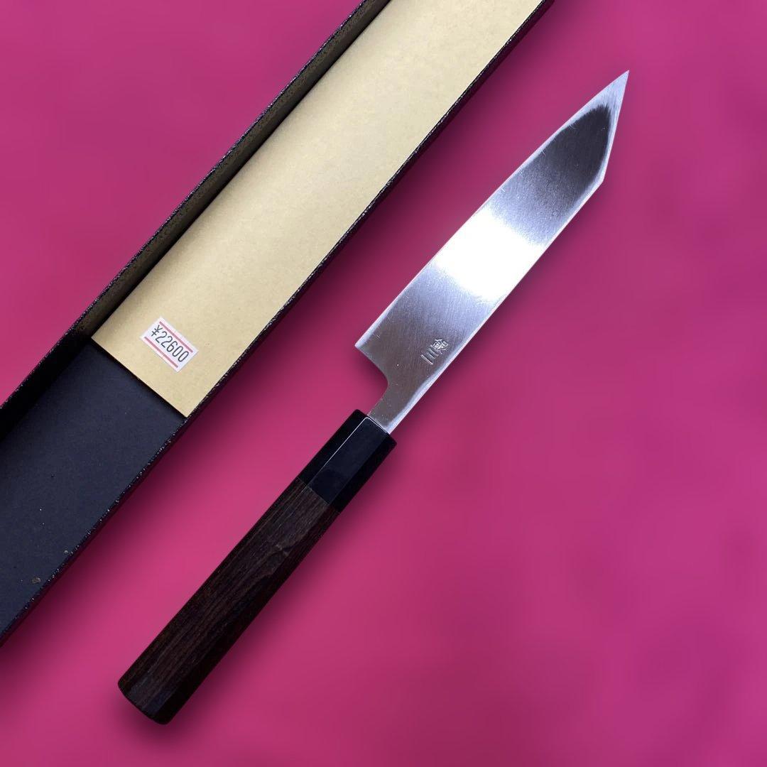 銀三　片刃　特製万能型ペティ包丁　150㎜ 5寸