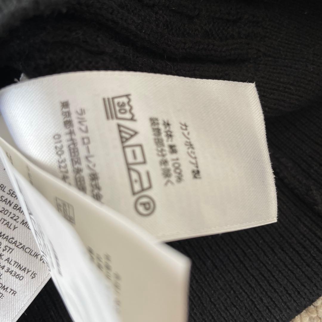 POLO RALPH LAUREN ブラックカーディガン