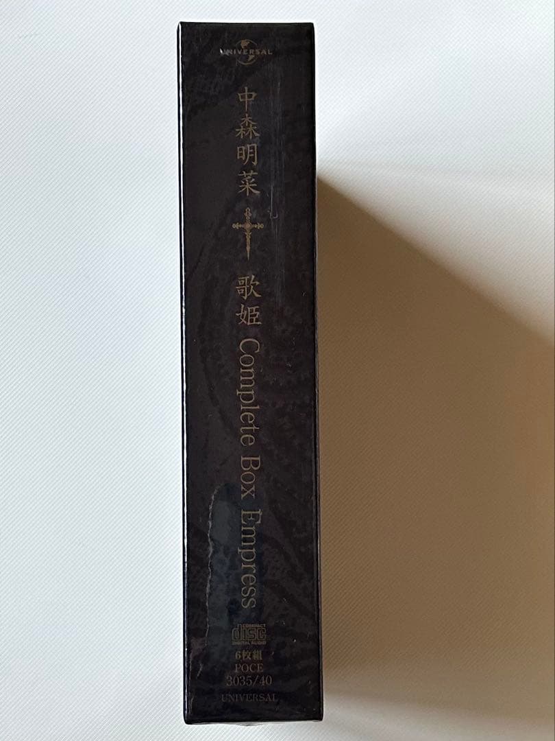 【愛蔵盤・未開封】中森明菜empress complete Box 限定盤6枚組