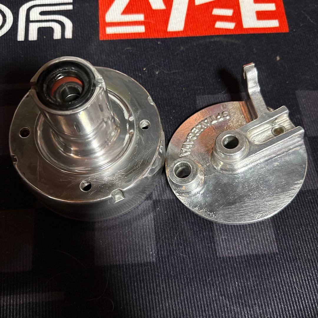 モンキー 12V 純正フロントハブ　武川ブレーキパネルセット