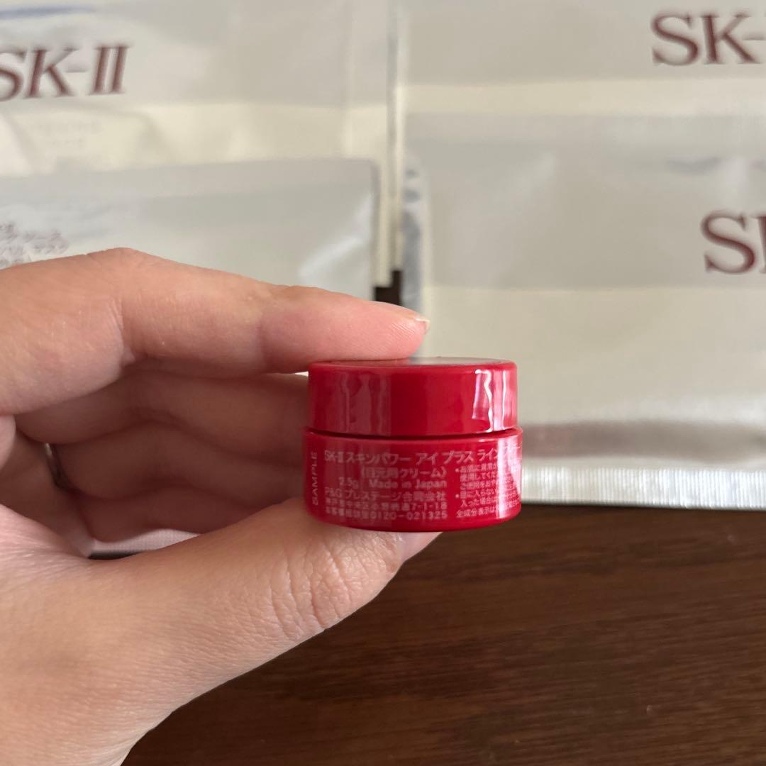SK-II ホワイトニングソース　ダームリバイバルマスク６枚　アイクリーム2個