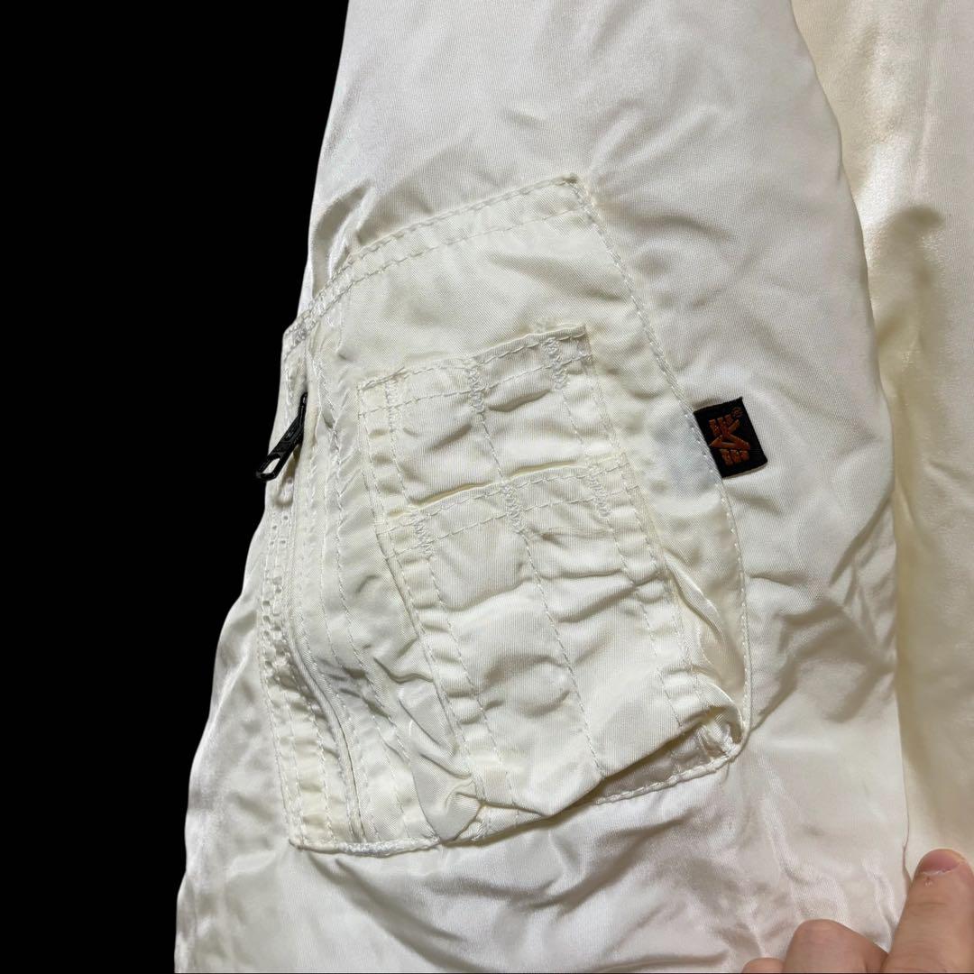 N-821 ALPHA CWU-45P フライトジャケット　usa製　希少カラー