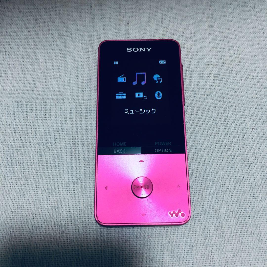 美品 SONY ウォークマン NW-S315 16GB ビビッドピンク
