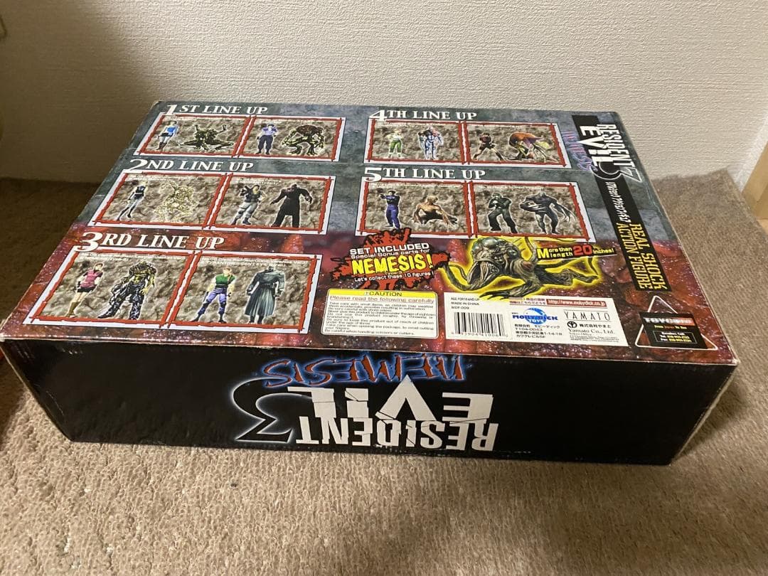 バイオハザード3 リアルショック アクションフィギュア クリス・タイラント