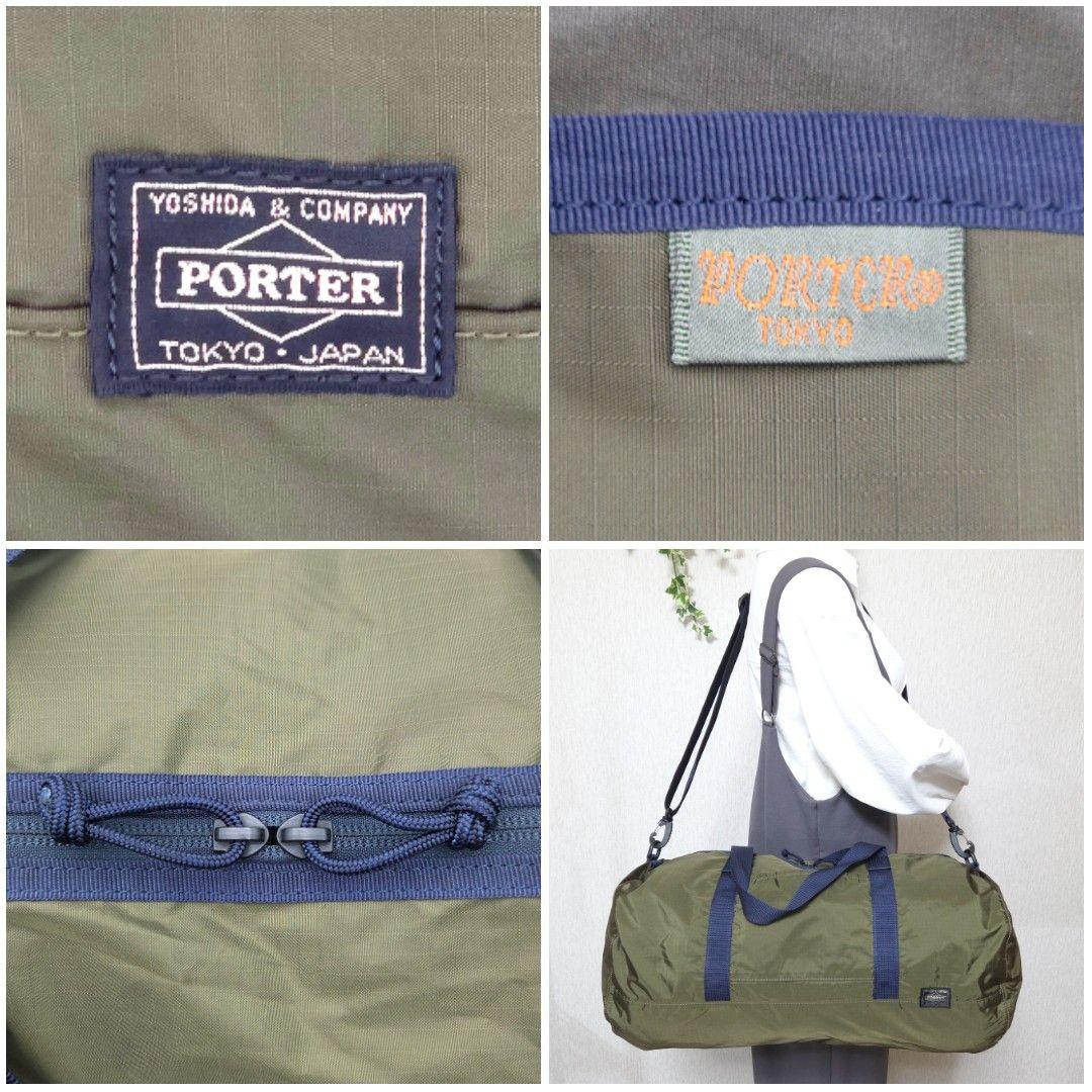 美品✨PORTER JUNGLE 2WAY バレルバッグ ボストンバッグ カーキ