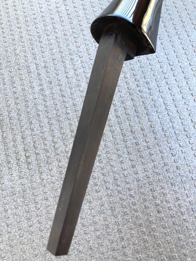 沖縄 三線 久場春殿型 棹のみ たぶん黒檀