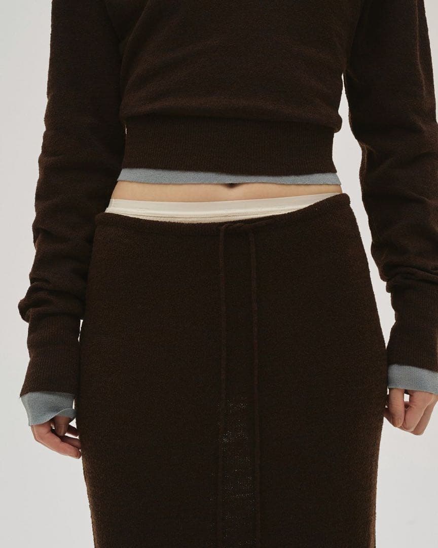 スカート todayful 2026SS Miniboucle Knit Skirt