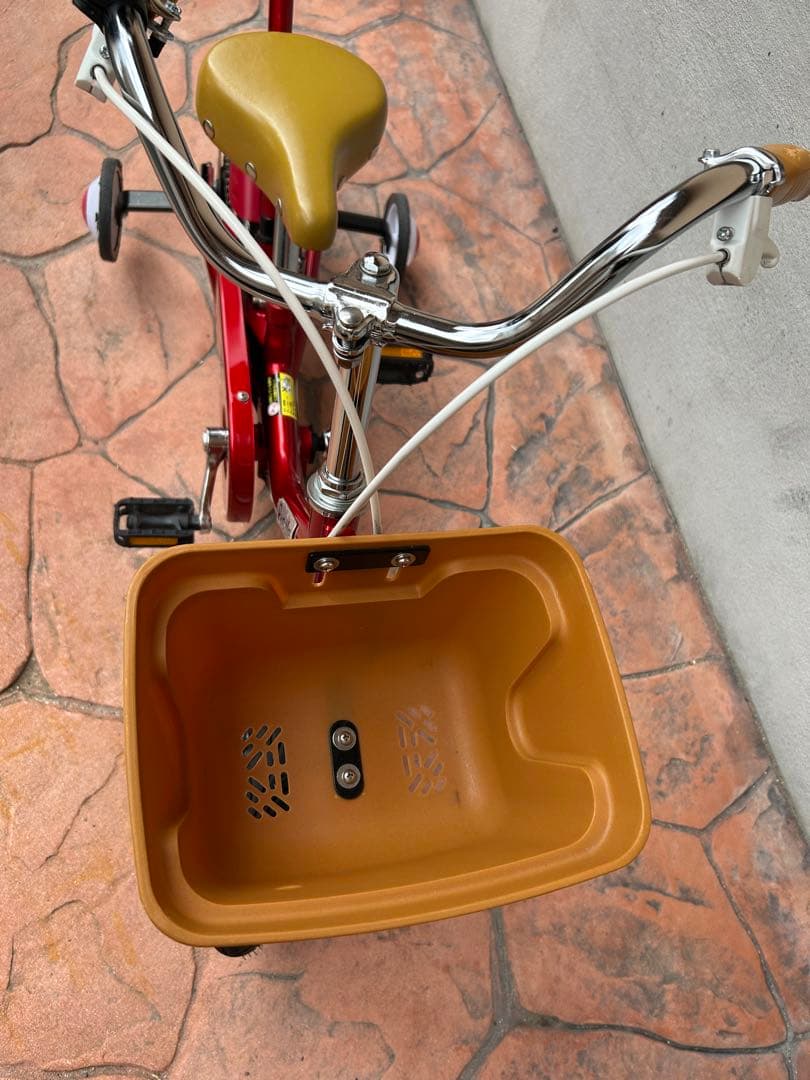 【さすけ】　子供　自転車　people 12インチ　赤　引き取り限定