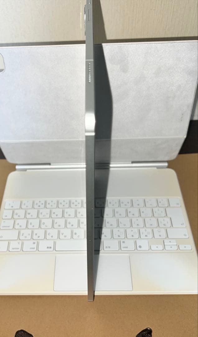 Apple iPad シルバー 本体 + ホワイトキーボード+ペンシル