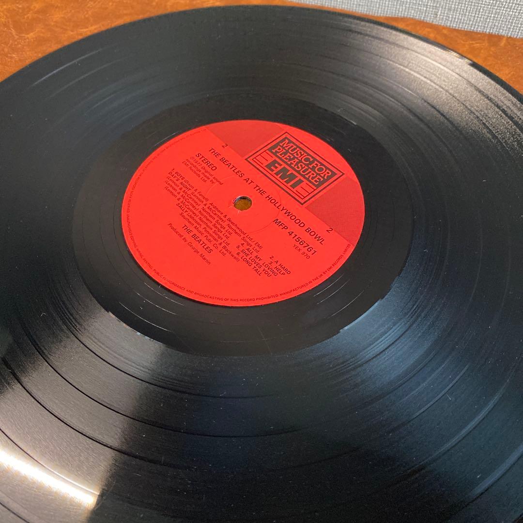 最終価格 UK盤 BEATLES AT THE HOLLYWOOD BOWL