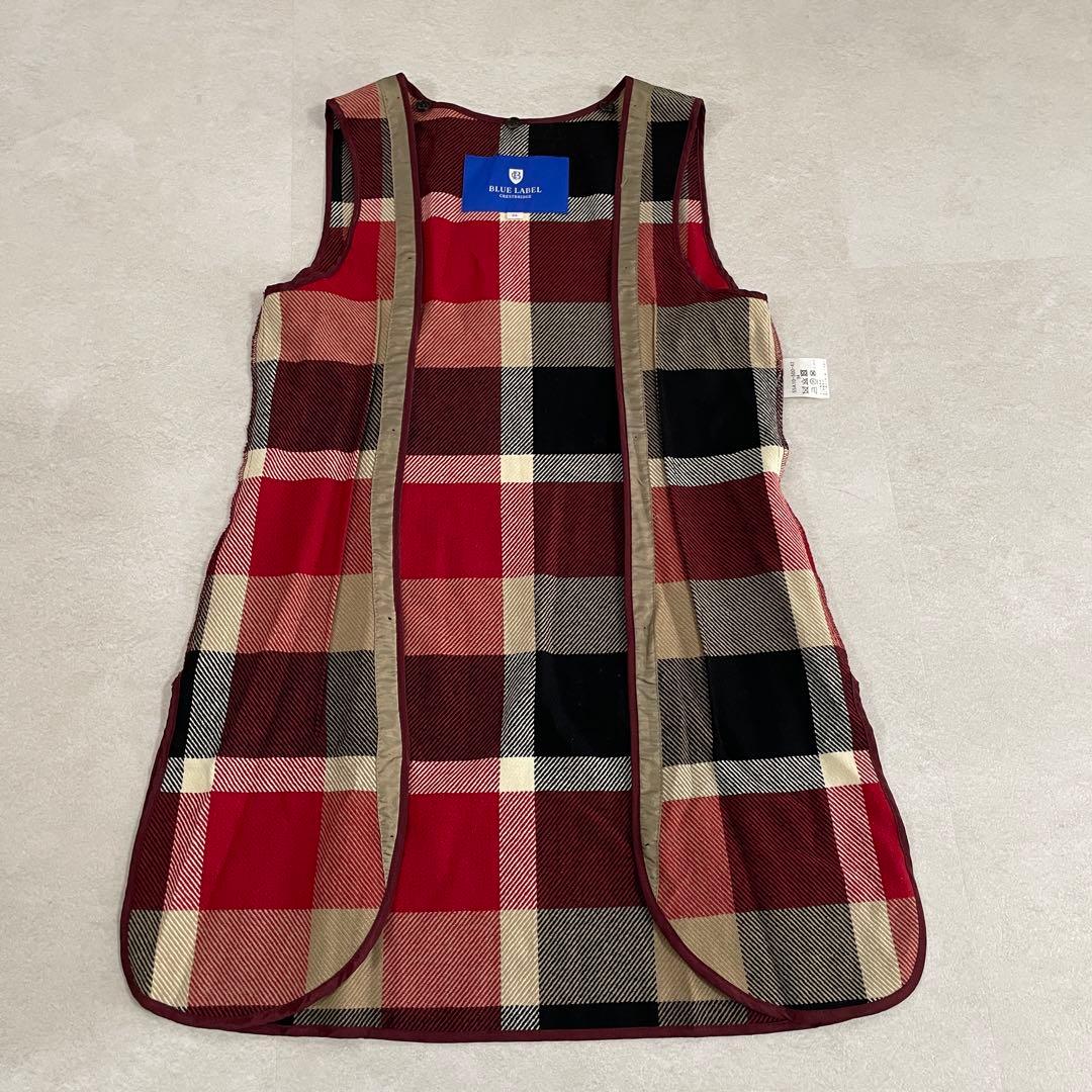 【2枚組】ブルーレーベル クレストブリッジ トレンチコート ダブルブレスト