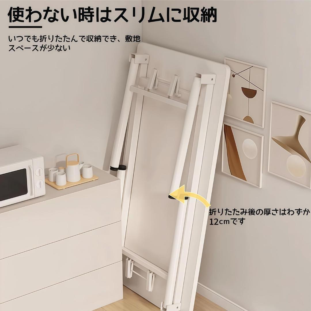折りたたみデスク⭐️パソコンデスク 80×50㎝ 組立不要 机 リモートワーク