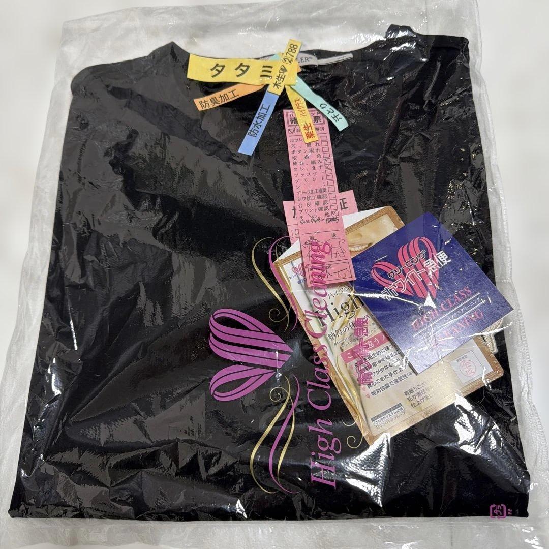 【確実正規品】MONCLER モンクレール ダブルワッペン Tシャツ 黒 L