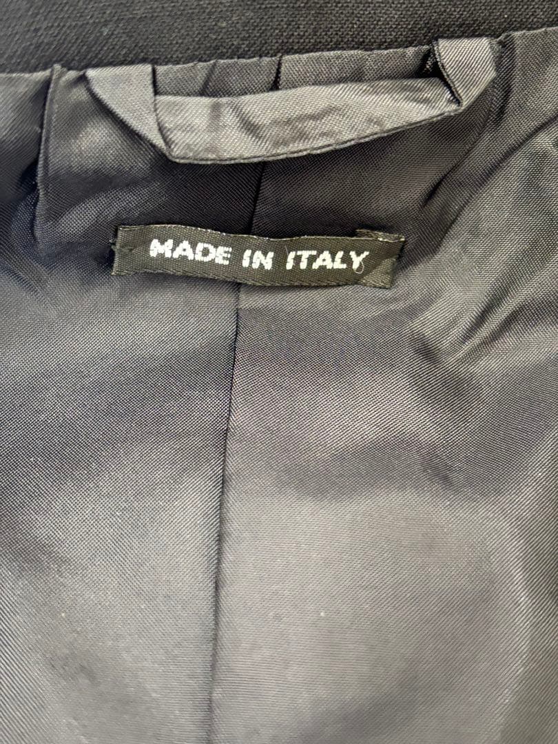 ジョルジオアルマーニ セットアップスーツ 黒 イタリア製
