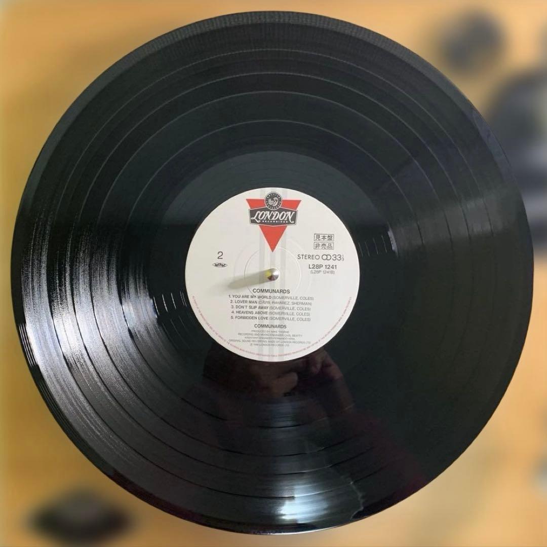 Communards / Communards 日本盤LP 見本盤