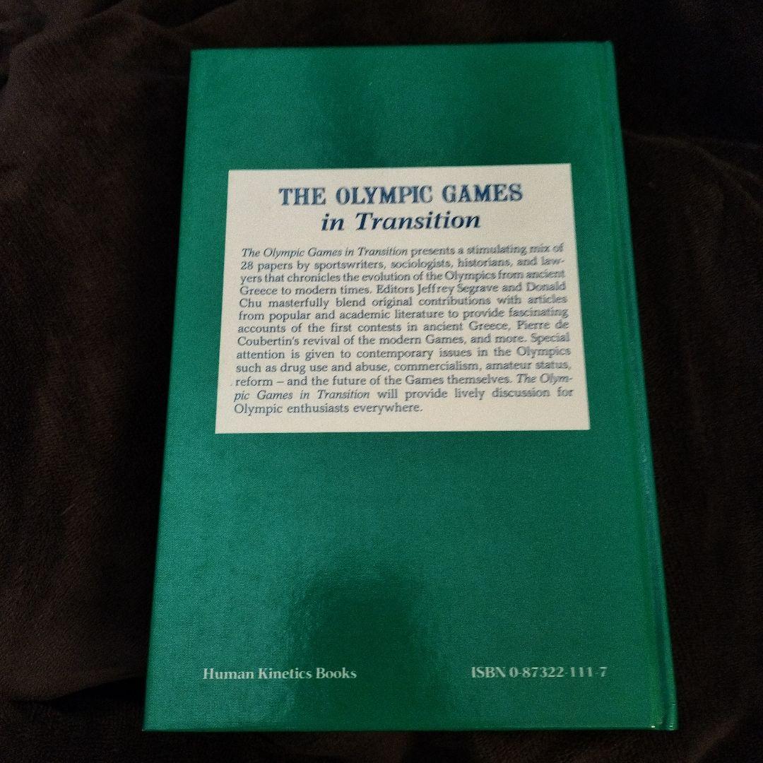 洋書 THE OLYMPIC GAMES in Transition