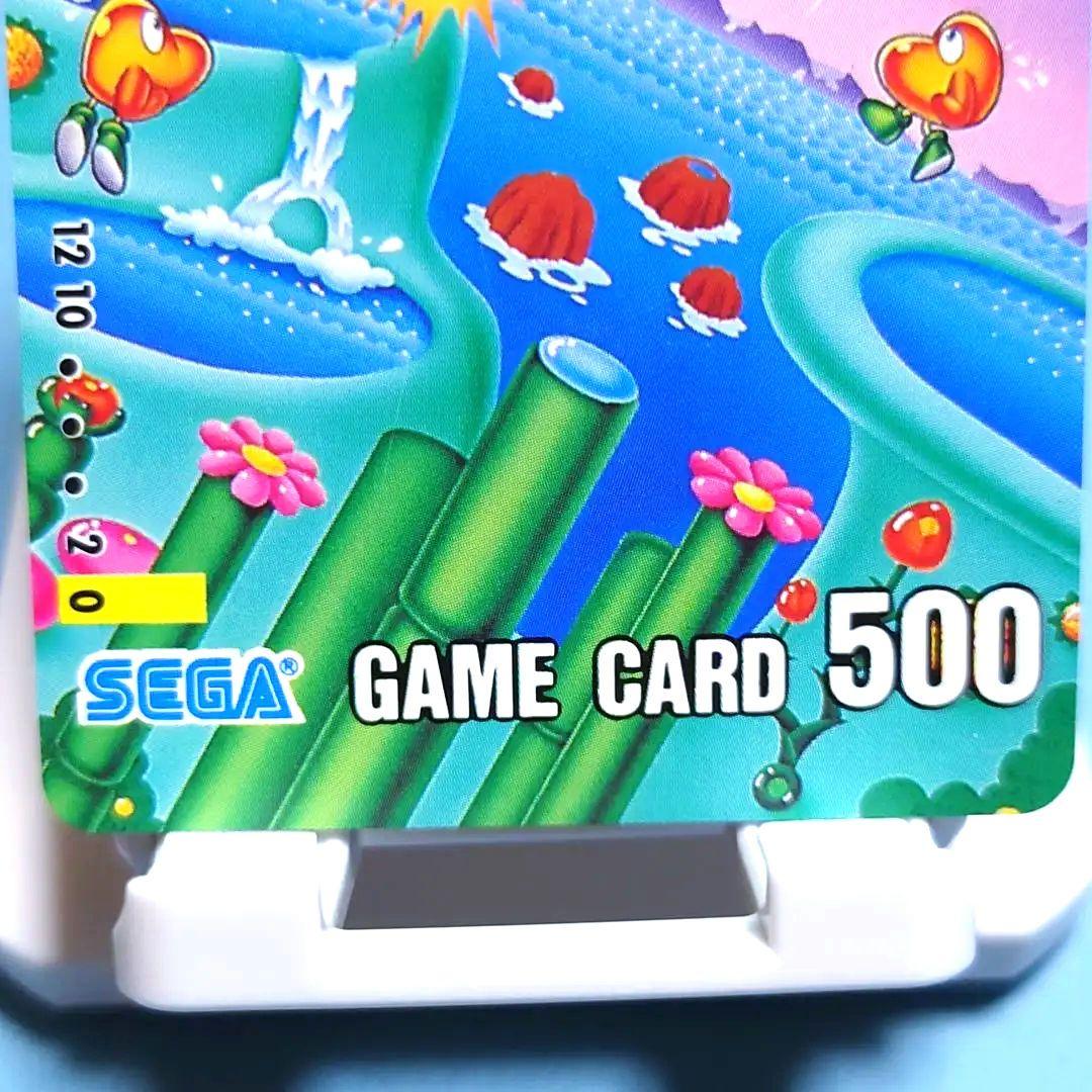 その他 Unused SEGA FantasyZone Arcade Game Card
