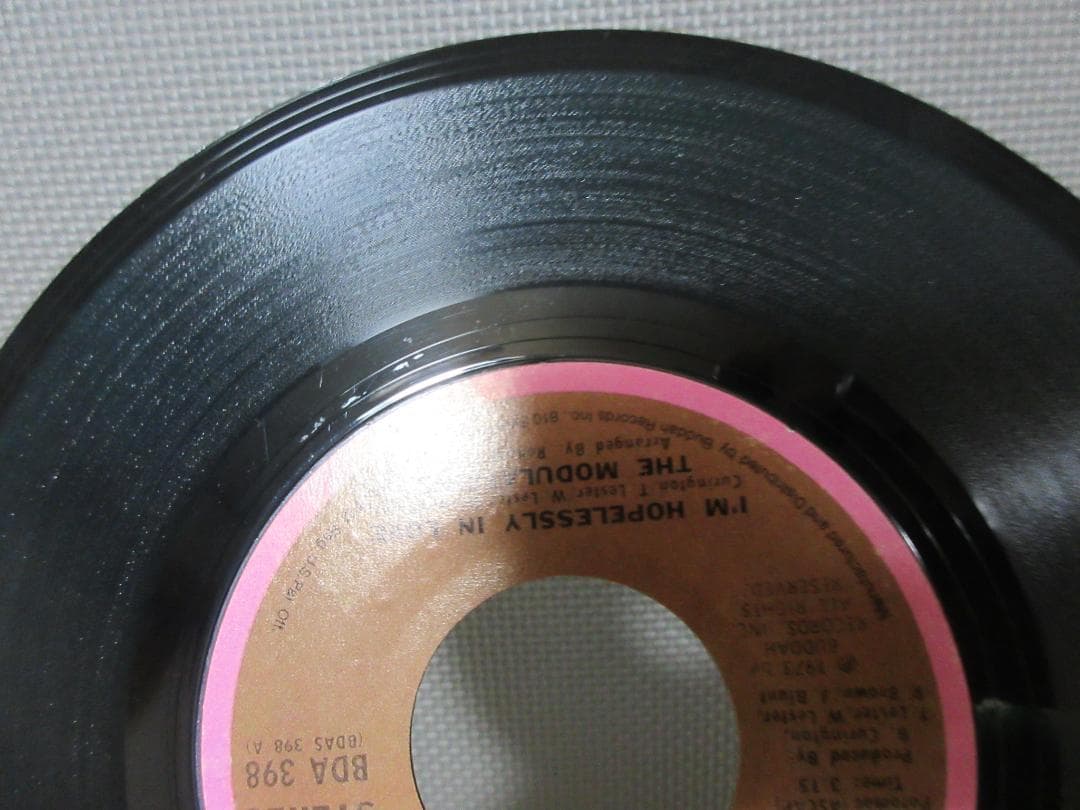 Y*M様 ★THE MODULATIONS/I'M HOPELESSLY IN