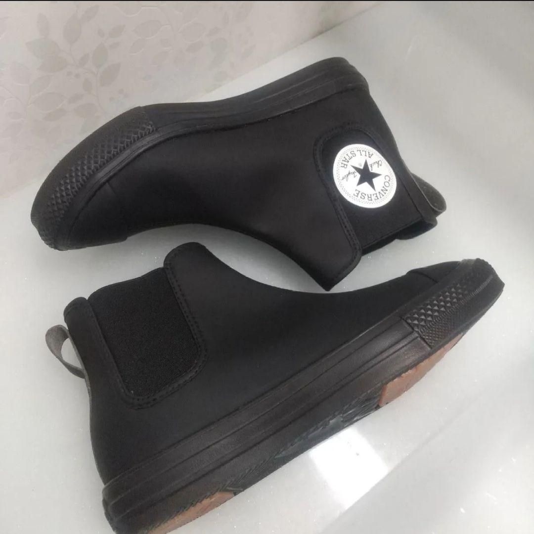 CONVERSE ALL STAR コンバース オールスター 防水レインブーツ黒