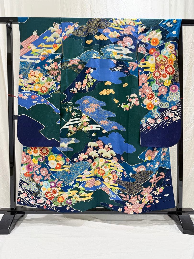 【3/5販売終了/値引最終】吉澤織物/吾妻徳穂の世界 振袖 新品同様 定価70万