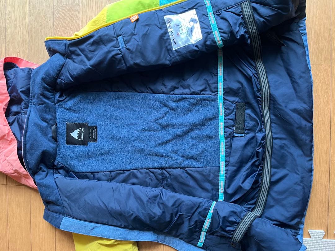 バートンウエア キッズＭ上下セット