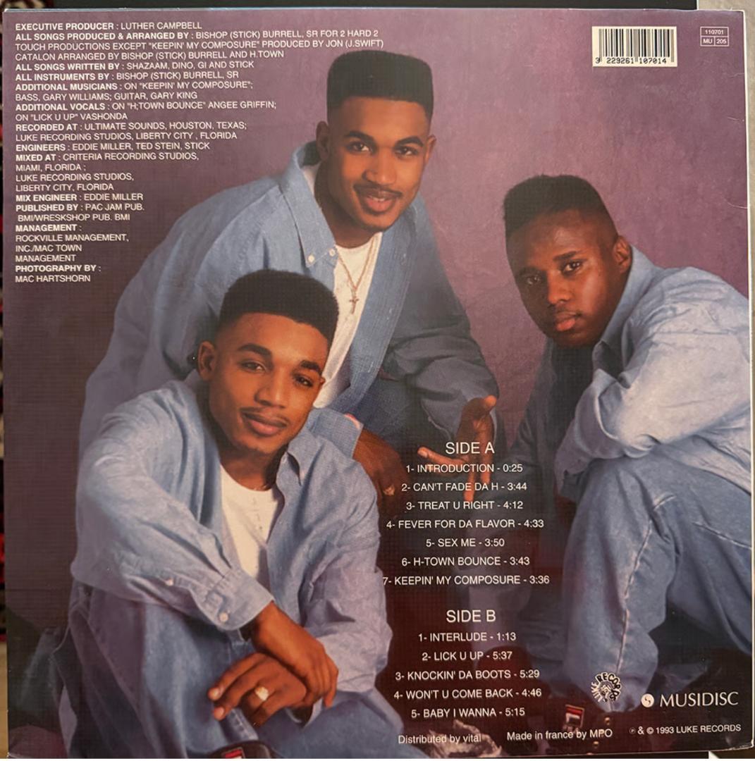 洋楽 H-Town / Fever For Da Flavor LP Original