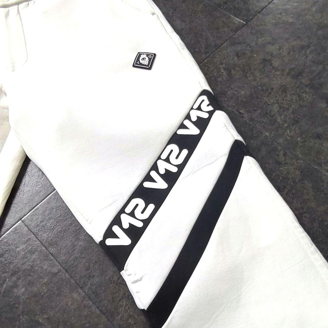 【美品 V12】ヴィトゥエルヴ ゴルフパンツ スウェット ブラック