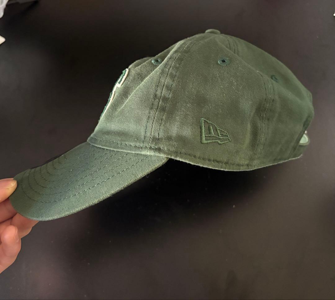 24ss Stussy New Era 9TWENTY グリーン キャップ