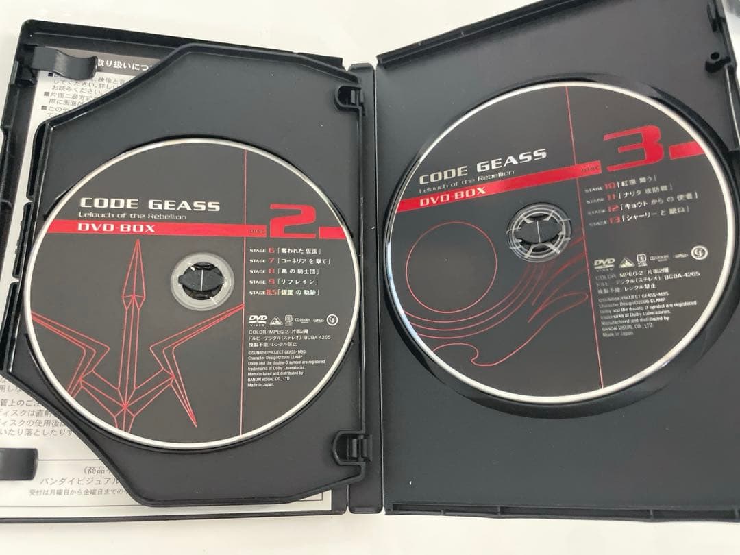 コードギアス COLLECTION コードギアス 反逆のルルーシュ DVD-B…