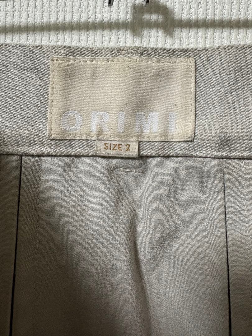 orimi 24ss マルチジップスカート