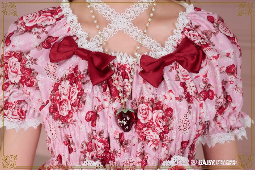 新品未使用タグ付 ベイビーザスターズシャインブライト シュガーブーケ ワンピース