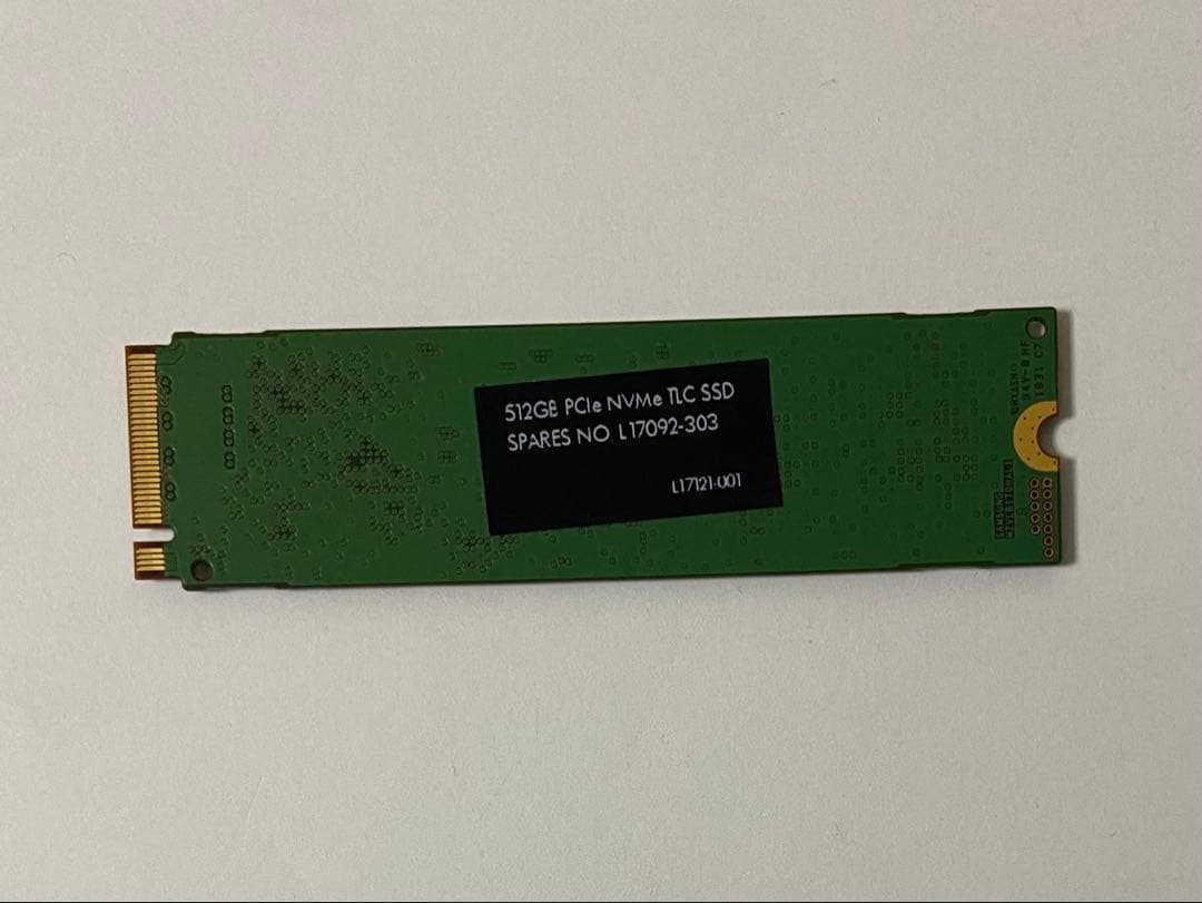 SAMSUNG NVME SSD M.2 512GB 6192時間 動作品