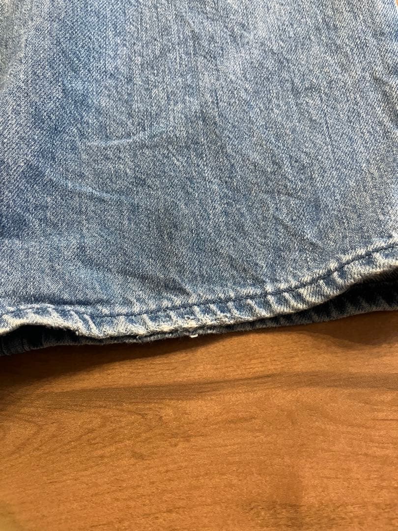 〈upper hights for conte＞ベイカー デニムパンツ