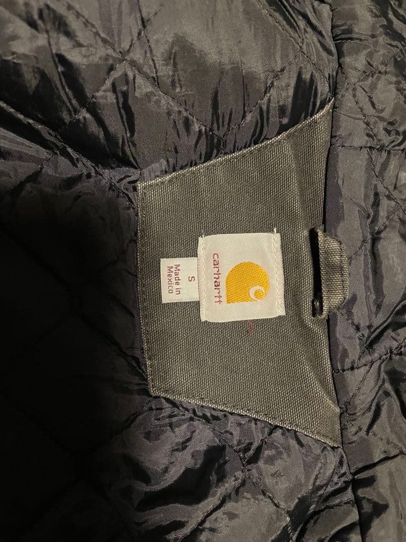 Carhartt フード付きベスト S ダークグレー