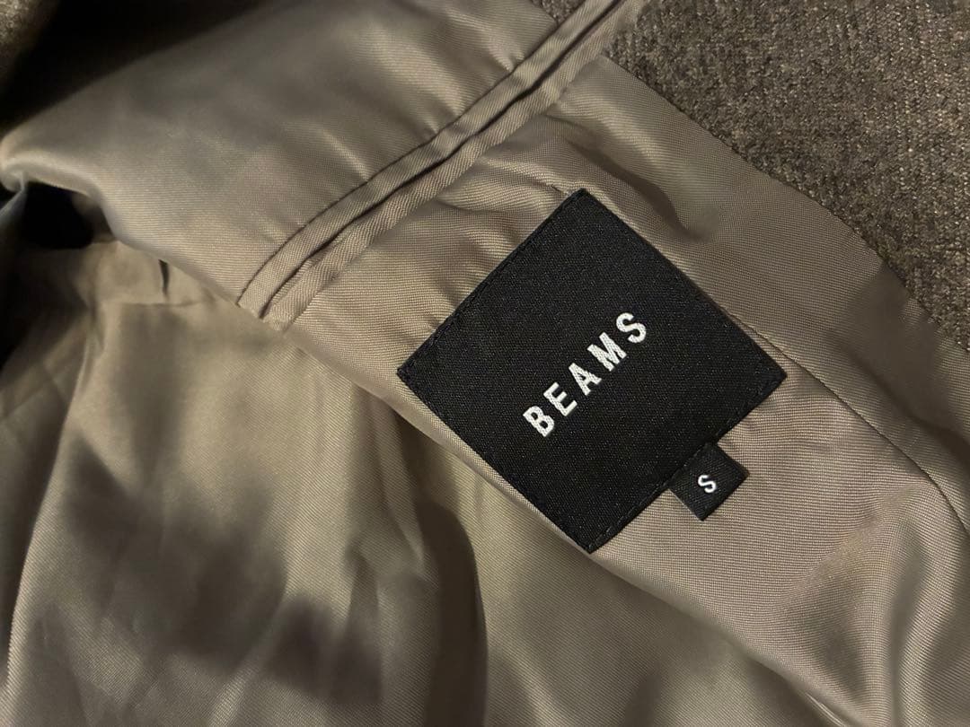 BEAMS カットオフ　ツイード　テーラード　ジャケット　セットアップ