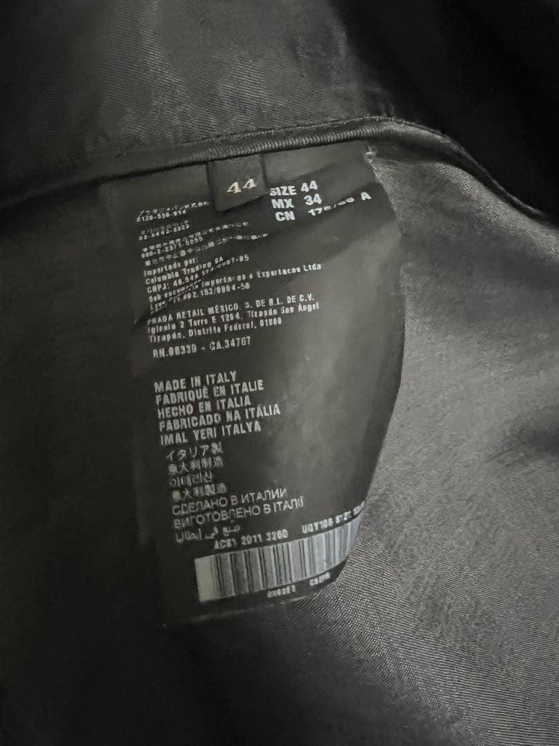 PRADA 12ss スタッズブルゾン