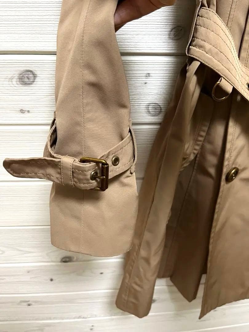 d*9様 BURBERRYバーバリー BLUE LABEL ハーフ丈トレンチコー