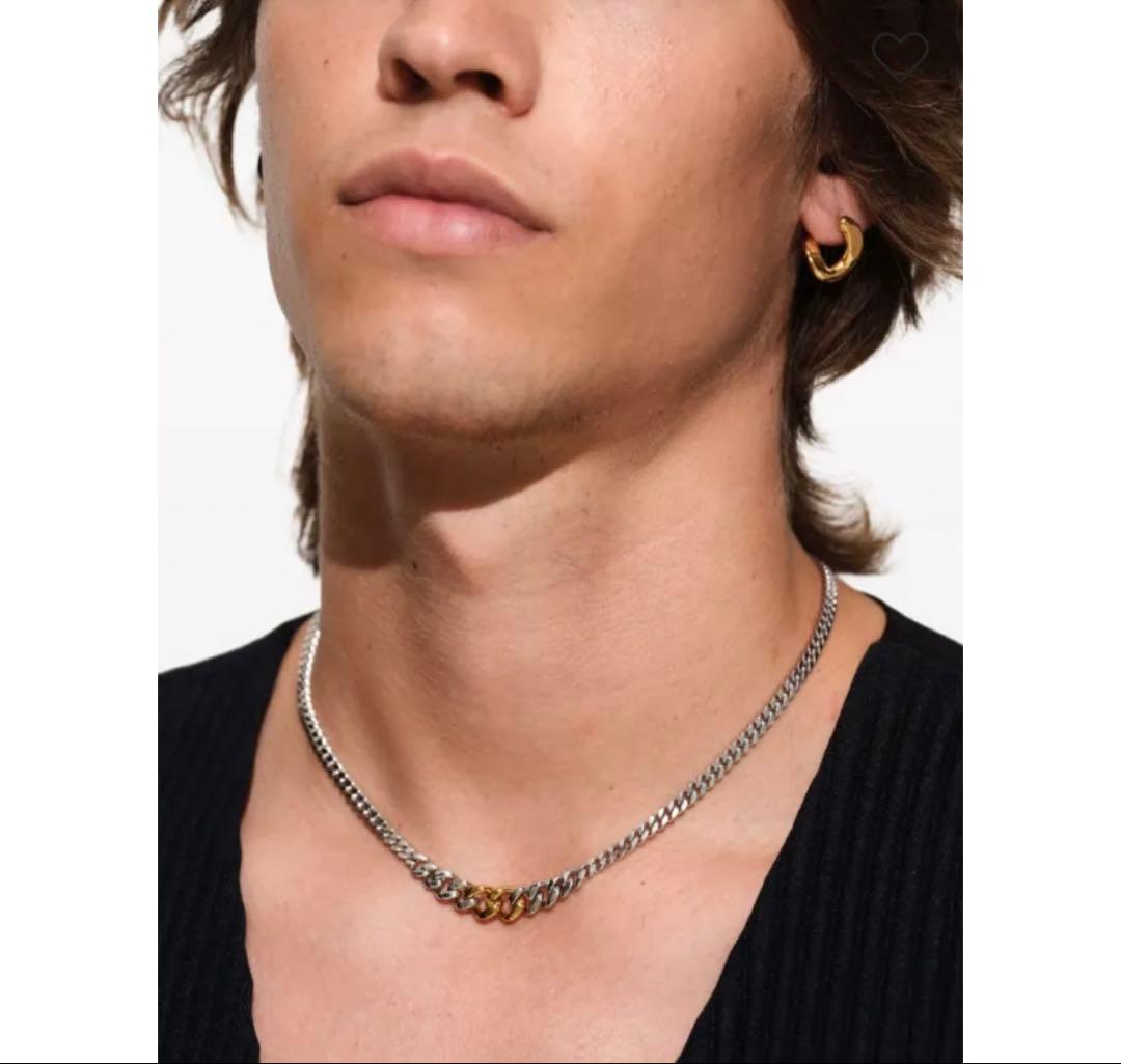 TOM WOOD Dean Chain Duo ネックレス20.5インチ