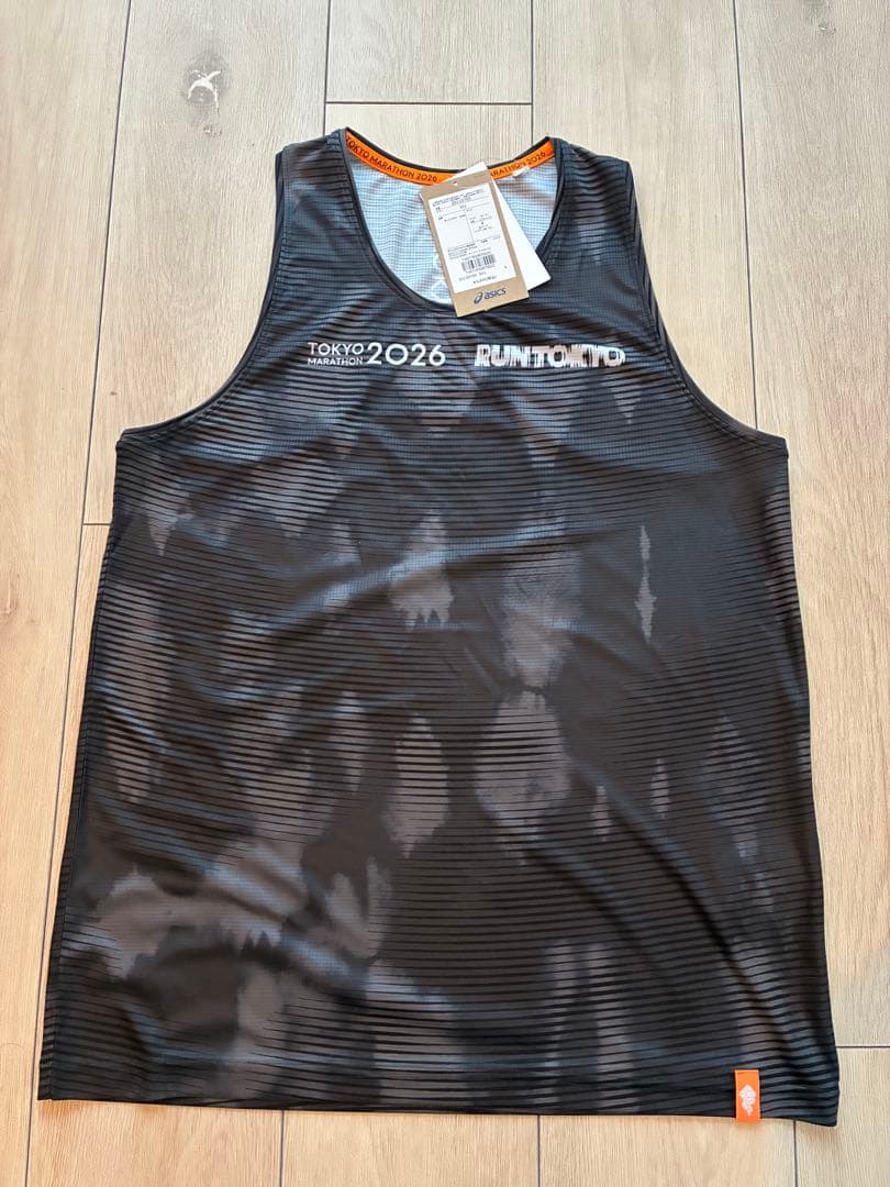 東京マラソン2026 LIMITED FADE スリーブレスシャツ S size