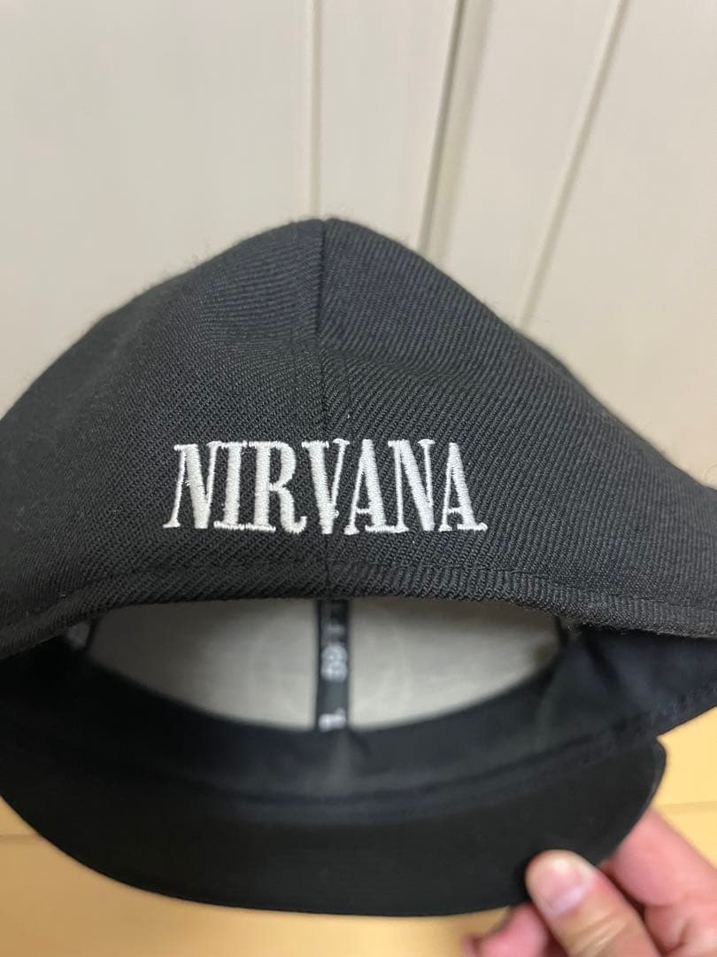 ニルヴァーナxニューエラ2016コラボ帽子キャップnirvanaバンドT古着