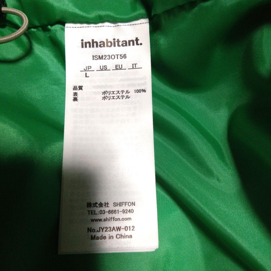 inhabitant　ウェア Lサイズ　水色/ベージュ