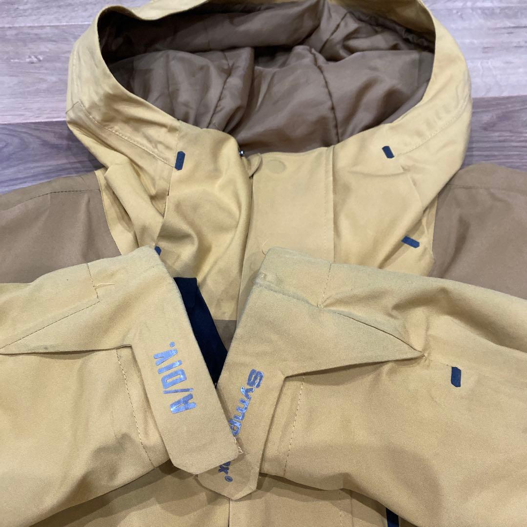 BILLABONG イエロー フード付き スノーボードジャケット