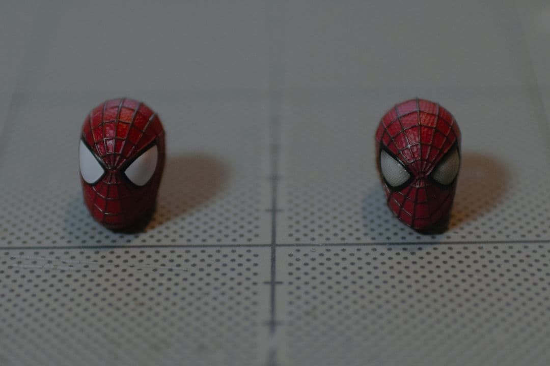 ラスト2点　MAFEX　アメイジングスパイダーマン　カスタムヘッド