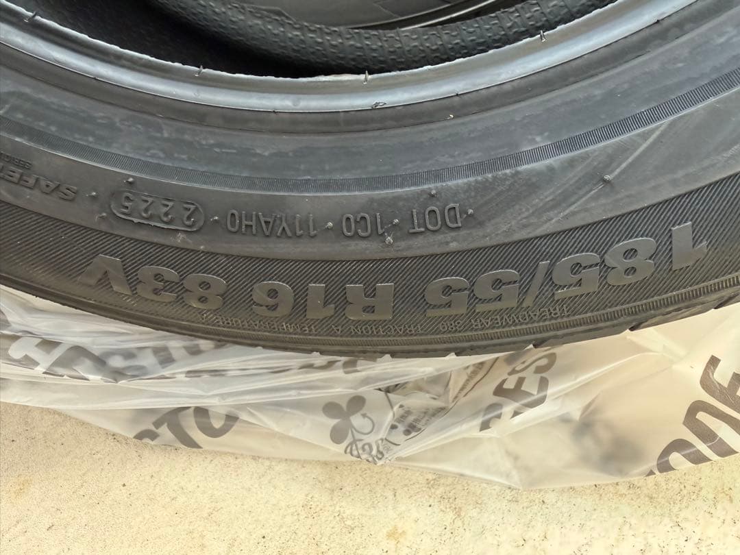 【2025年製】185/55R16 クムホ ２本 新品未使用！《２／２》