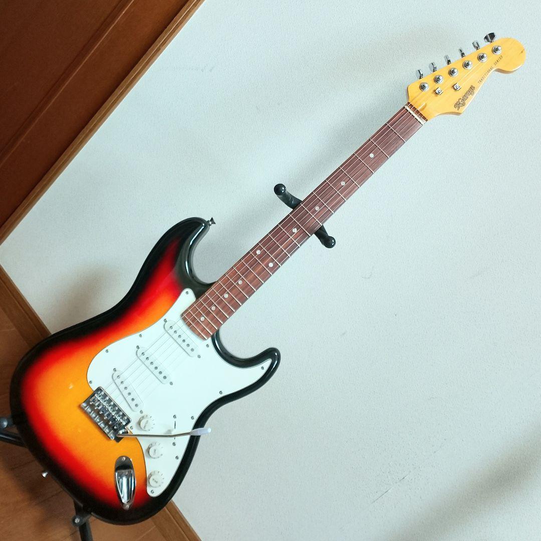 K•Garage　ストラトキャスタータイプ　エレキギター　弦は新品！